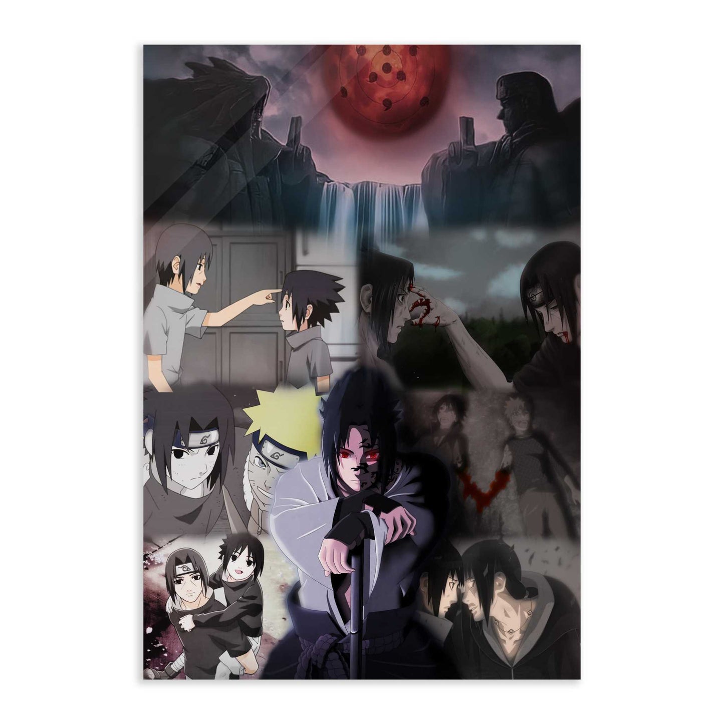 Sasuke's Revenge x SHADOW030 - Anime Leinwandbild