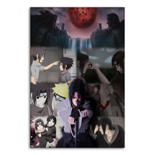 Sasuke's Revenge x SHADOW030 - Anime Leinwandbild