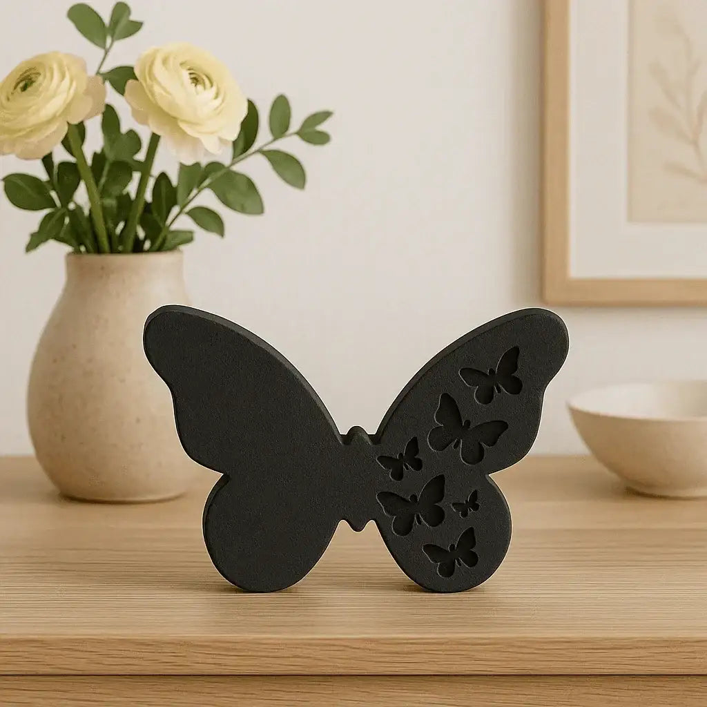 Handgefertigte Schmetterlingsfigur – Zarter Frühlingszauber für dein Zuhause