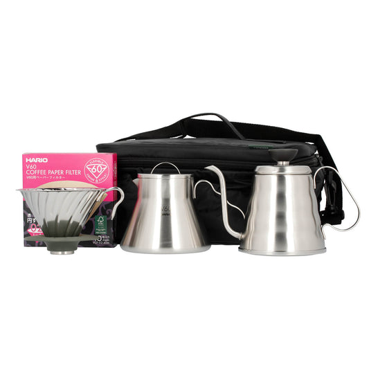 Hario Outdoor Coffee Basic Set – Complete Travel Coffee Kit