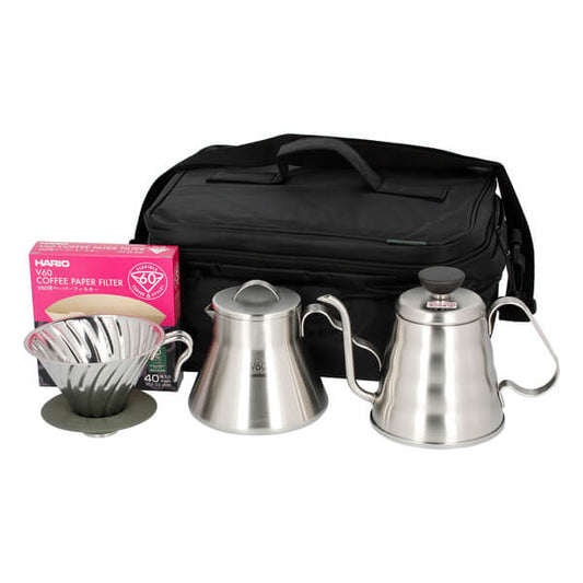 Hario Outdoor Coffee Basic Set – Complete Travel Coffee Kit