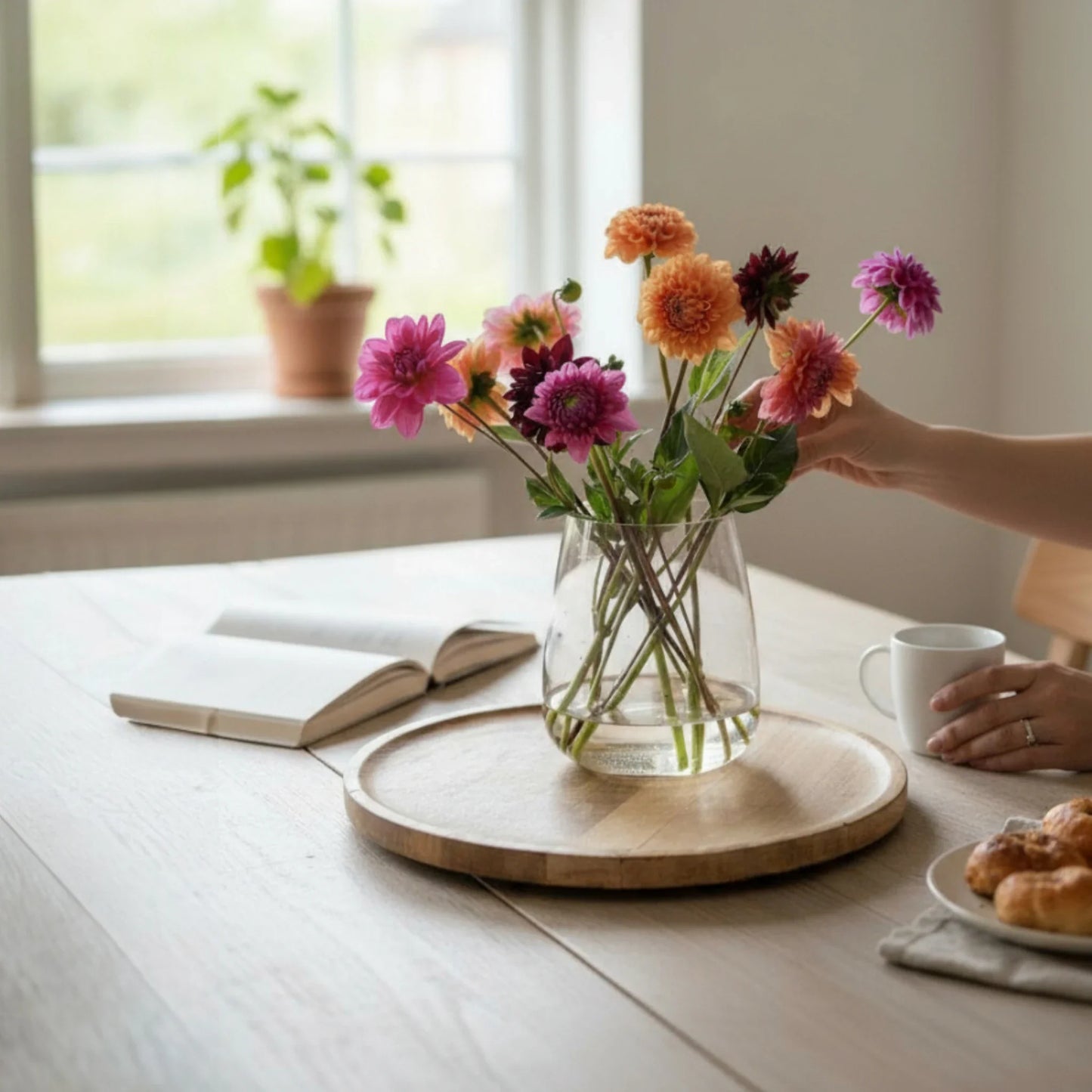 Teller Holzteller Mango Dekoteller Tischdeko Mangoholz Deko Schale Holz Ø 38 cm