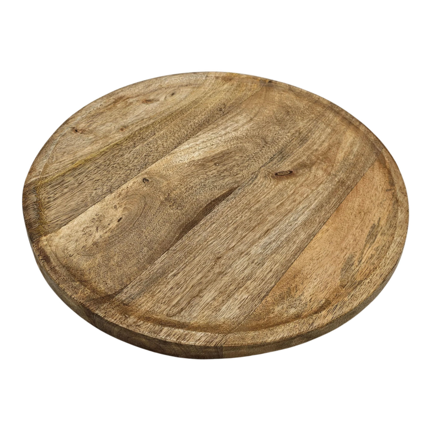 Teller Holzteller Mango Dekoteller Tischdeko Mangoholz Deko Schale Holz Ø 38 cm