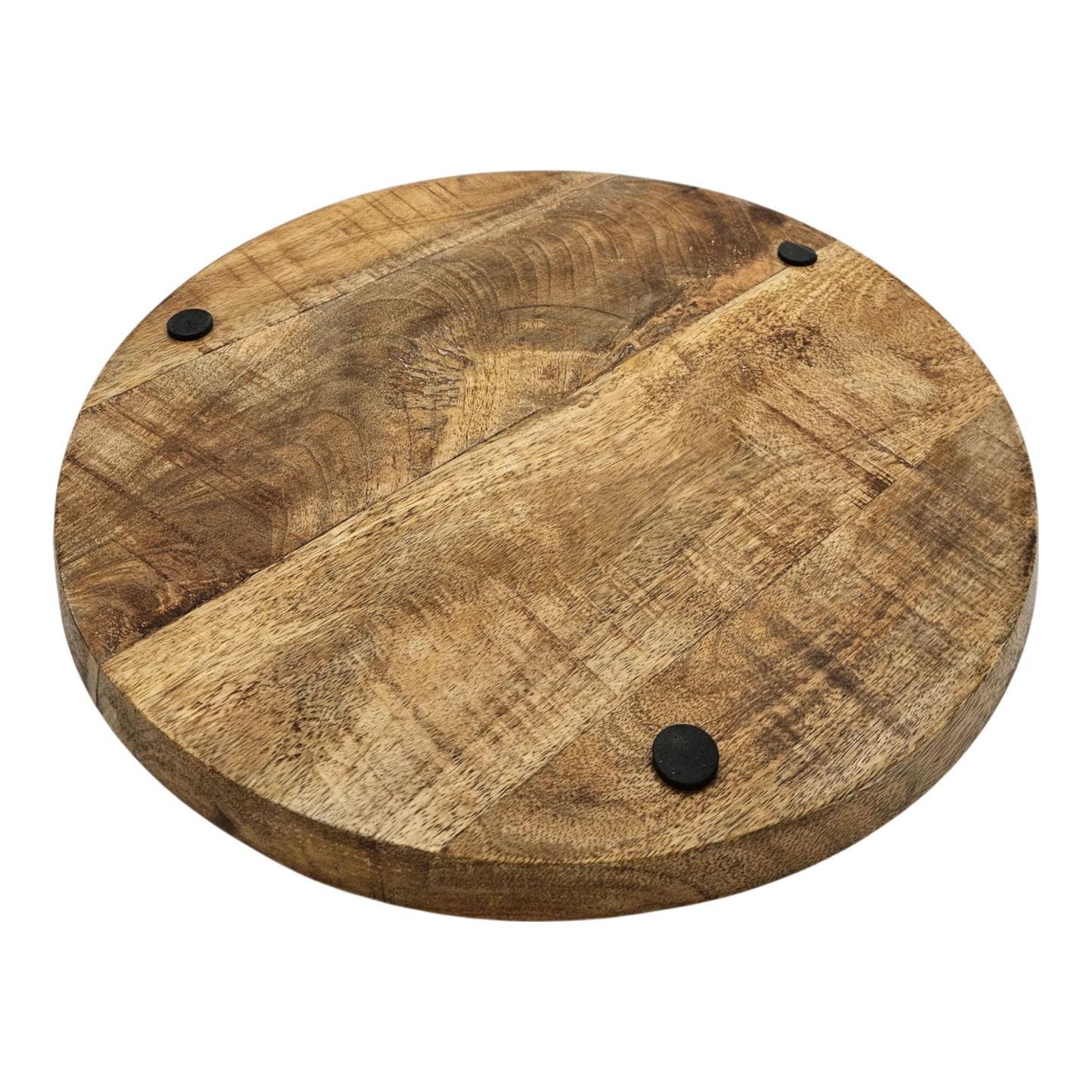 Teller Holzteller Mango Dekoteller Tischdeko Mangoholz Deko Schale Holz Ø 38 cm