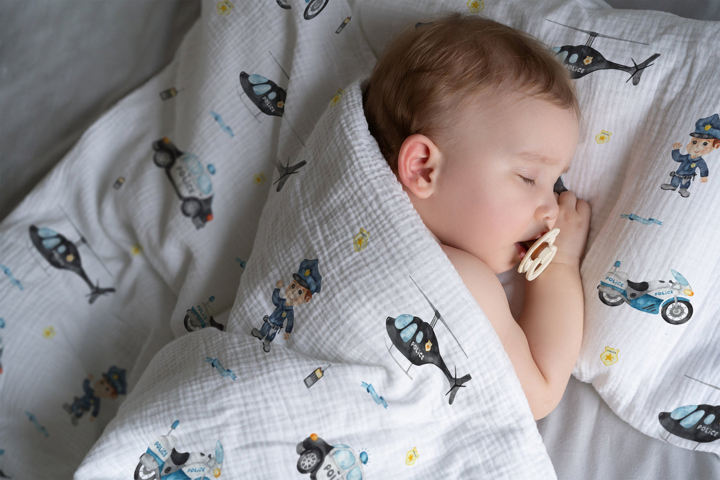 "Police" Premium Children's Bedding