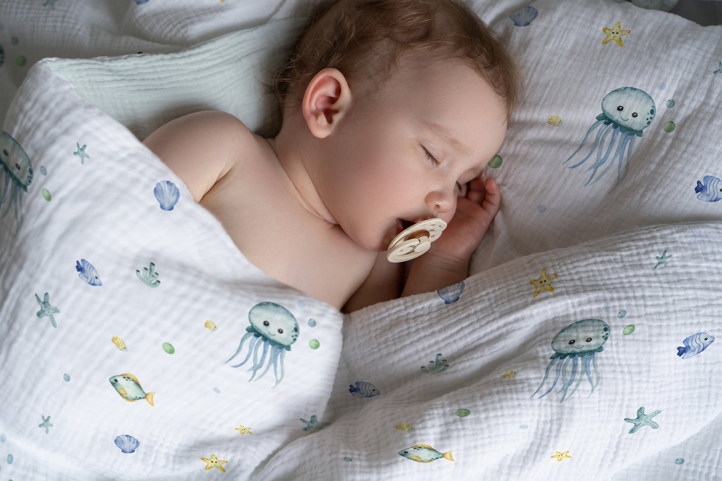 "Little Octopus" Premium Children's Bedding