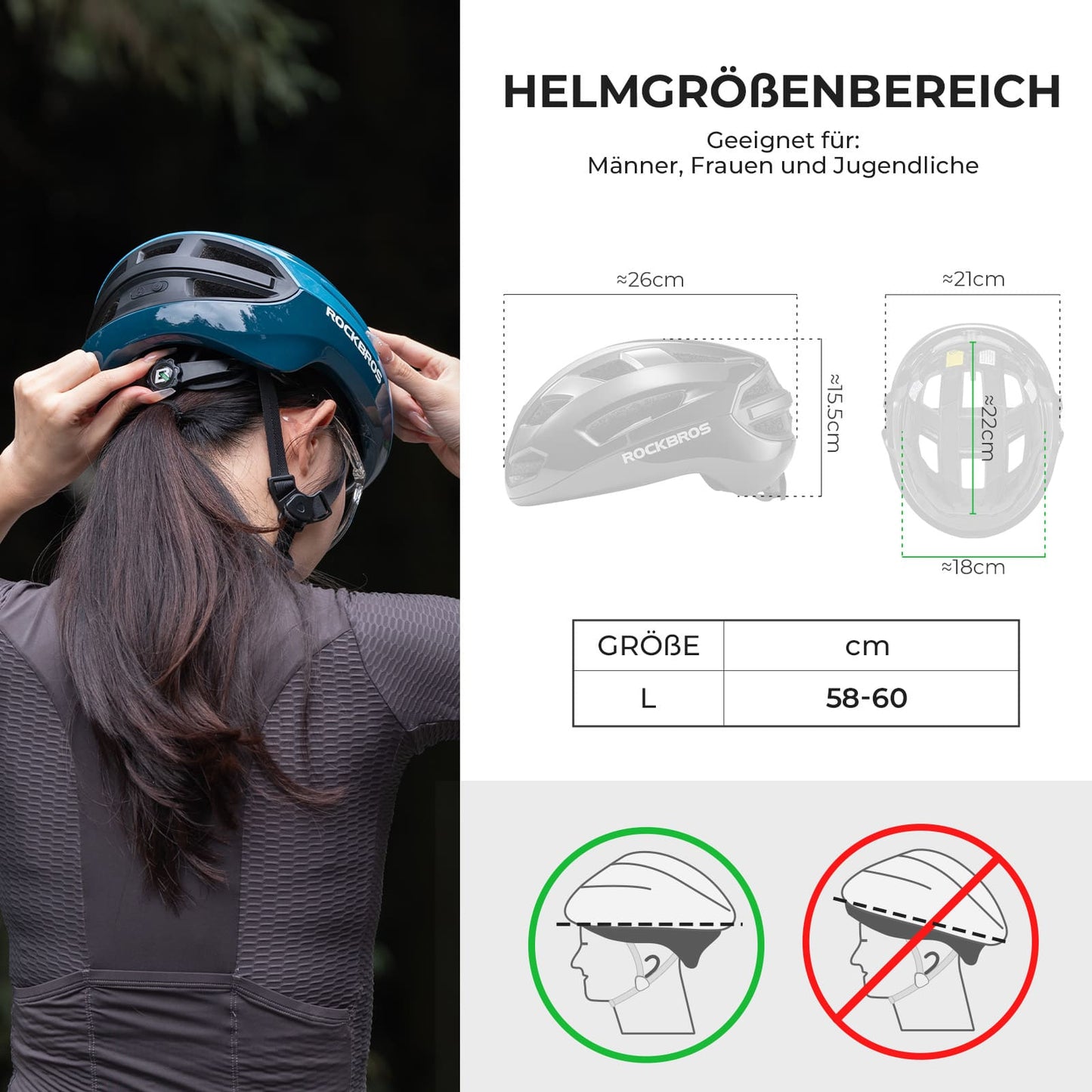Smart bicycle helmet with light