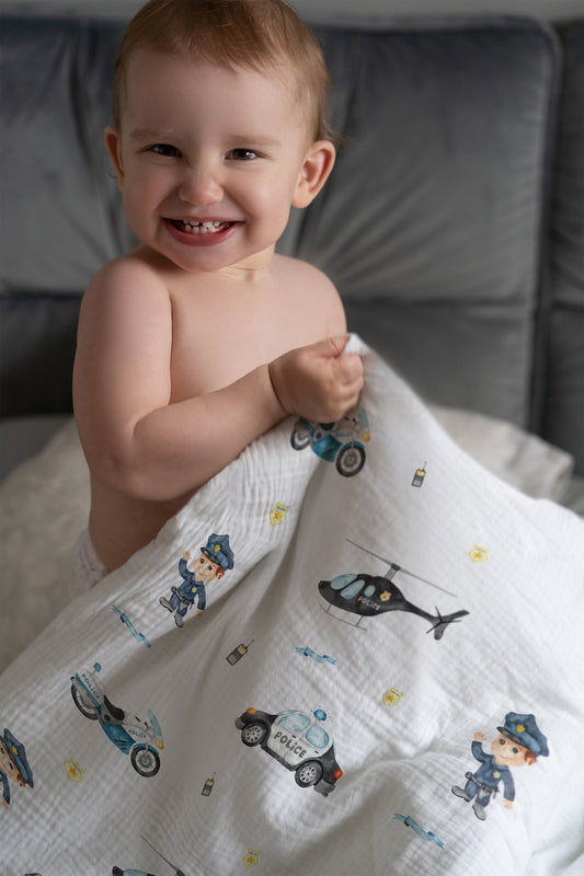 "Police" Premium Children's Bedding