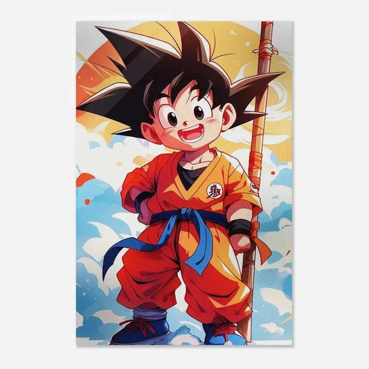 Son Goku - Dragon Ball - Anime Leinwandbild