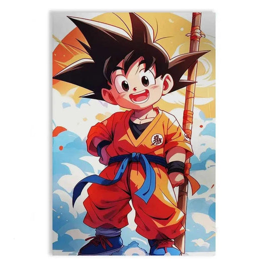 Son Goku - Dragon Ball - Anime Leinwandbild