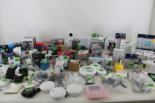 B-lager, gallað, áhugamannahlutir, smárafmagnstæki, heimilisrafmagnstæki, 122x