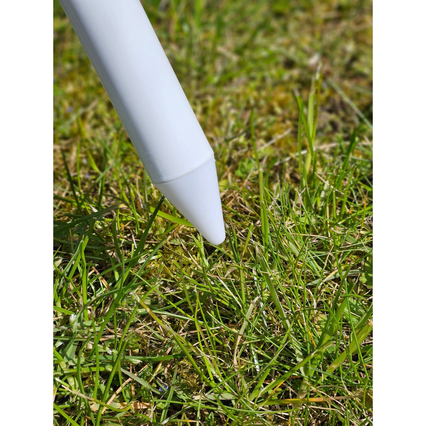 Sonnenschirm Strandschirm Balkonschirm UV Schutz 50+ blau gelb 155 cm bunt