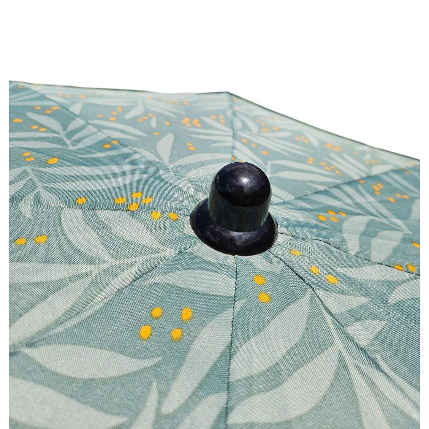 Sonnenschirm Strandschirm Schirm UV Schutz mit Tasche Fransen Grün Ø 170 cm