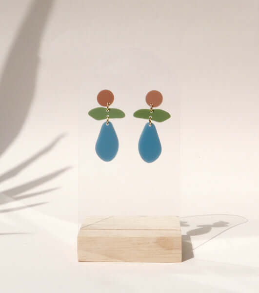 Aquarium Statement Ohrringe