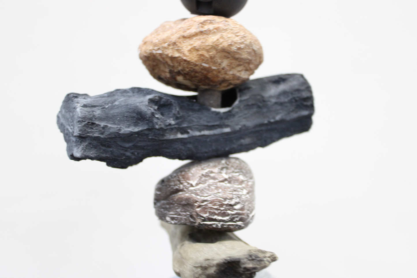 B-flokks Euluna gólflampi Vera, standlampi með dúkskjá, gölluð vara