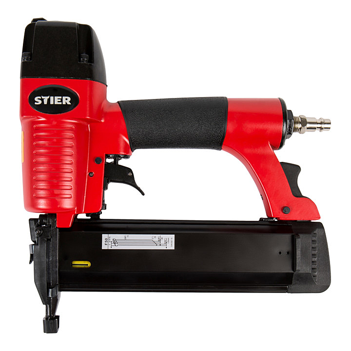 Loftþrýstispinnari Skn 15/50 af B-flokki fyrir nagla 15-50 mm, 4,7 bar, með tösku.