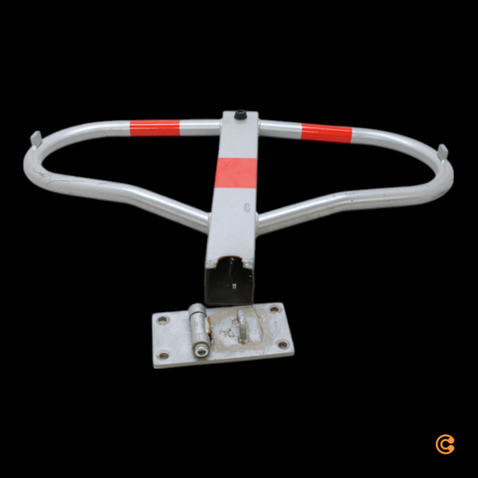 B-Ware Stier Parkbügel Parkplatzsperre Zylinderschloss 512x775x190mm Defektware