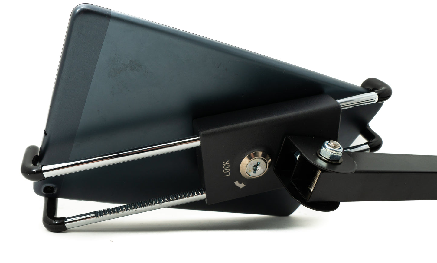SYSTEM-S wall ceiling mount aluminum arm 180° tiltable three joints for tablets from 15 - 30 cm 