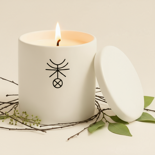 Tarotkerze „Das Rad des Schicksals“ – Wandel annehmen & innere Balance finden