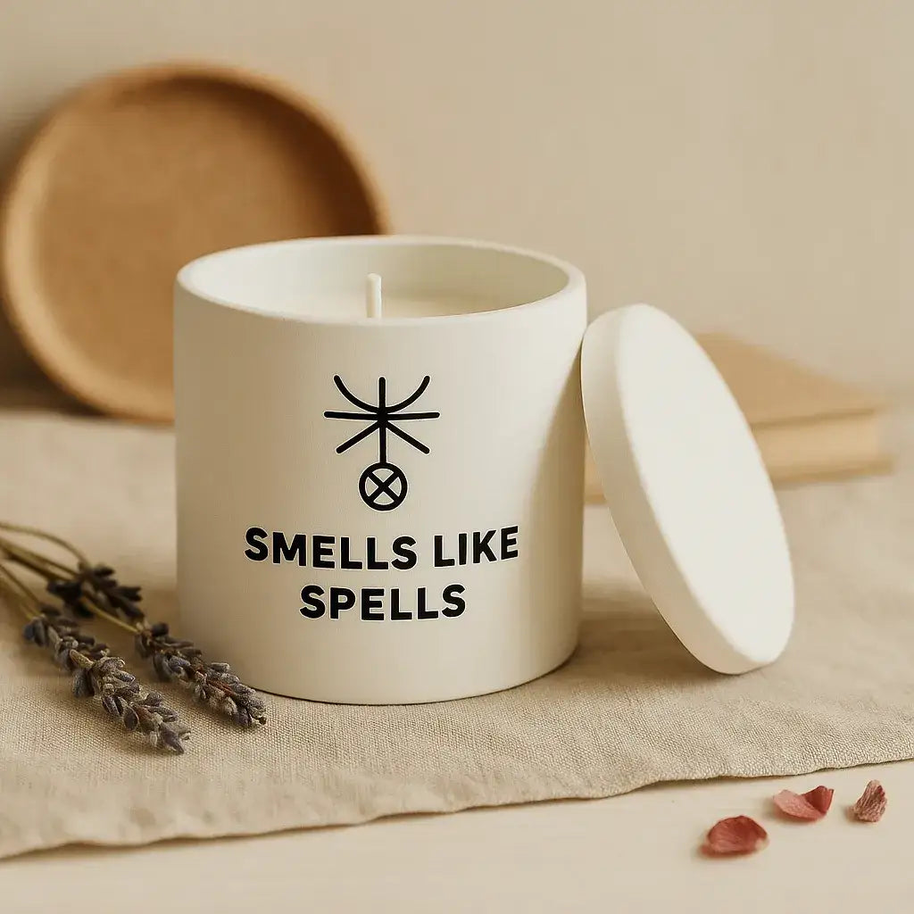 Tarotkerze „Der Stern“ – Handgefertigte Kerze für Hoffnung, Inspiration & Neubeginn