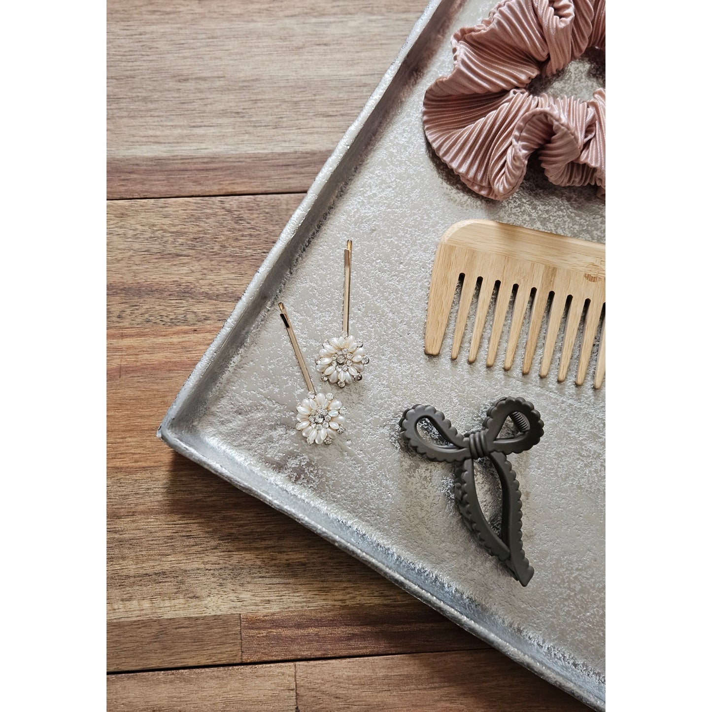 Tablett Dekoteller silber Metall massiv Tischdeko Schale Dekoschale 25 x 25 cm