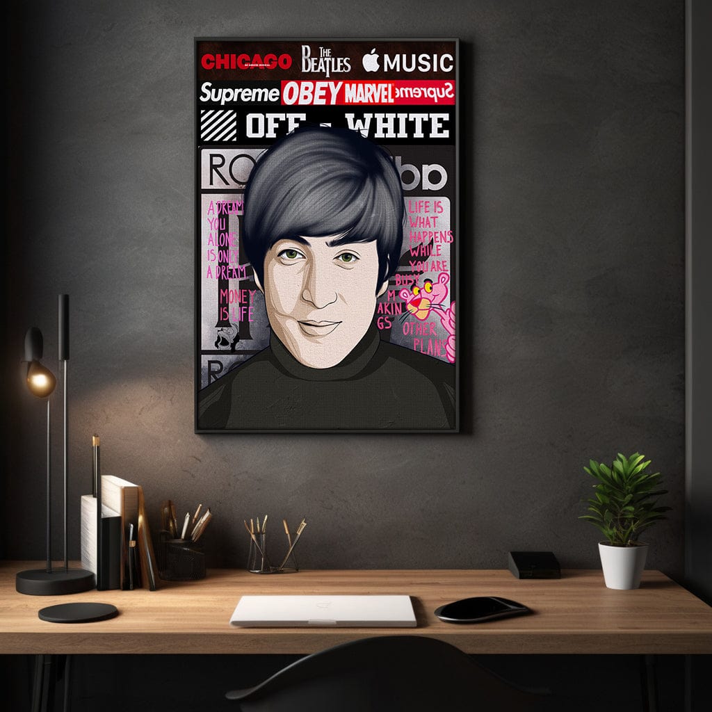 The Beatles 2 - Leinwandbild Pop Art