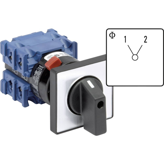 B-Ware Kraus & Naimer Umschalter Schalter Ch10.A221.Ft2 20 A 1 X 60 Grad