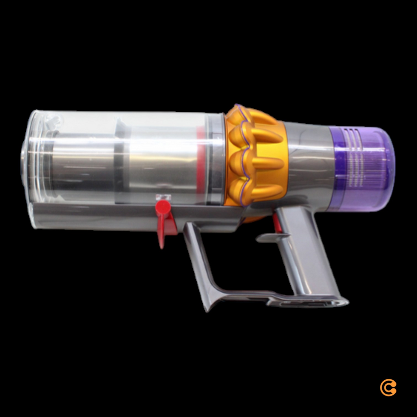 Þráðlaus ryksuga Dyson V15 Detect Absolute Yellow Nickel á lager. Gölluð vara.