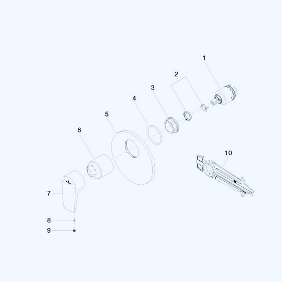 Villeroy & Boch "Subway" Einhandbatterie ohne Umstellung