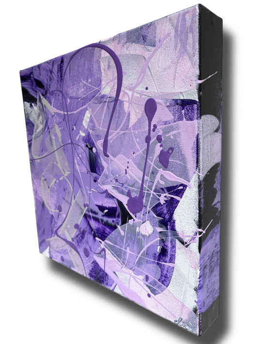 "VIOLET SPRING" by elocin Art