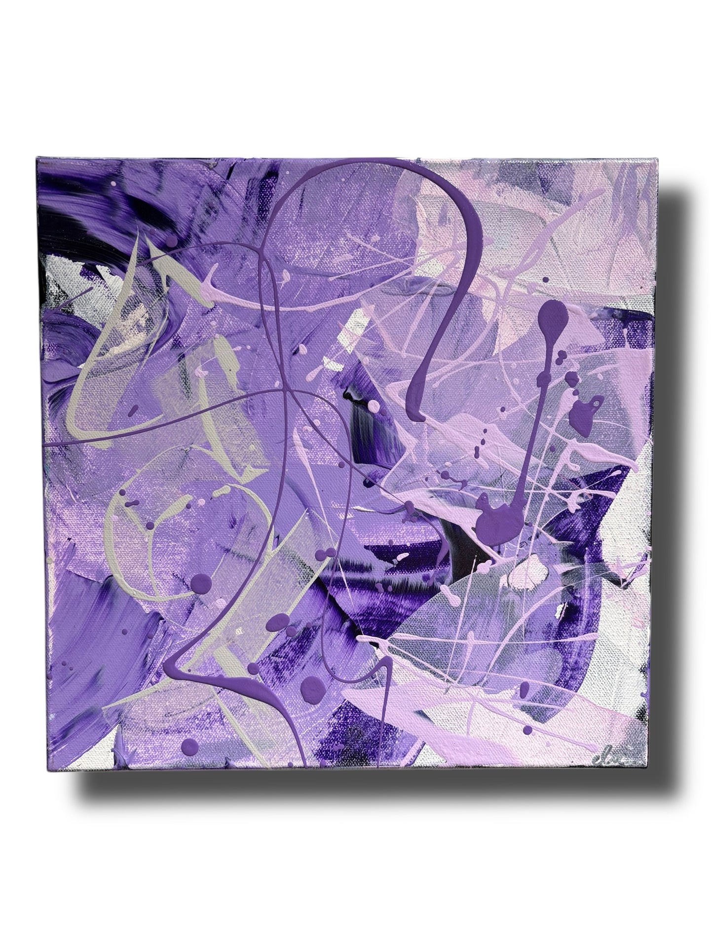 "VIOLET SPRING" by elocin Art