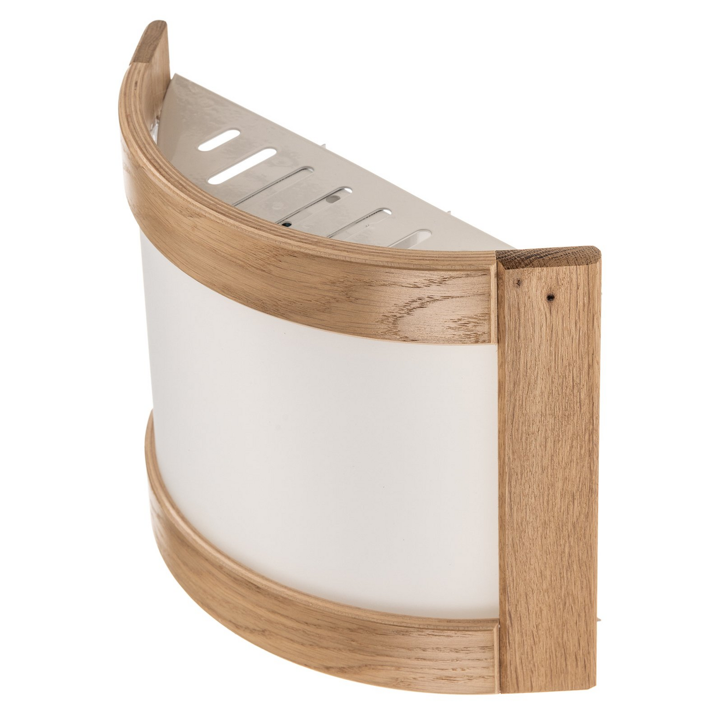 B-flokks Envostar veggljós, Zanna trévegglampi, E27, ljós eik, 22 cm hár, ljós