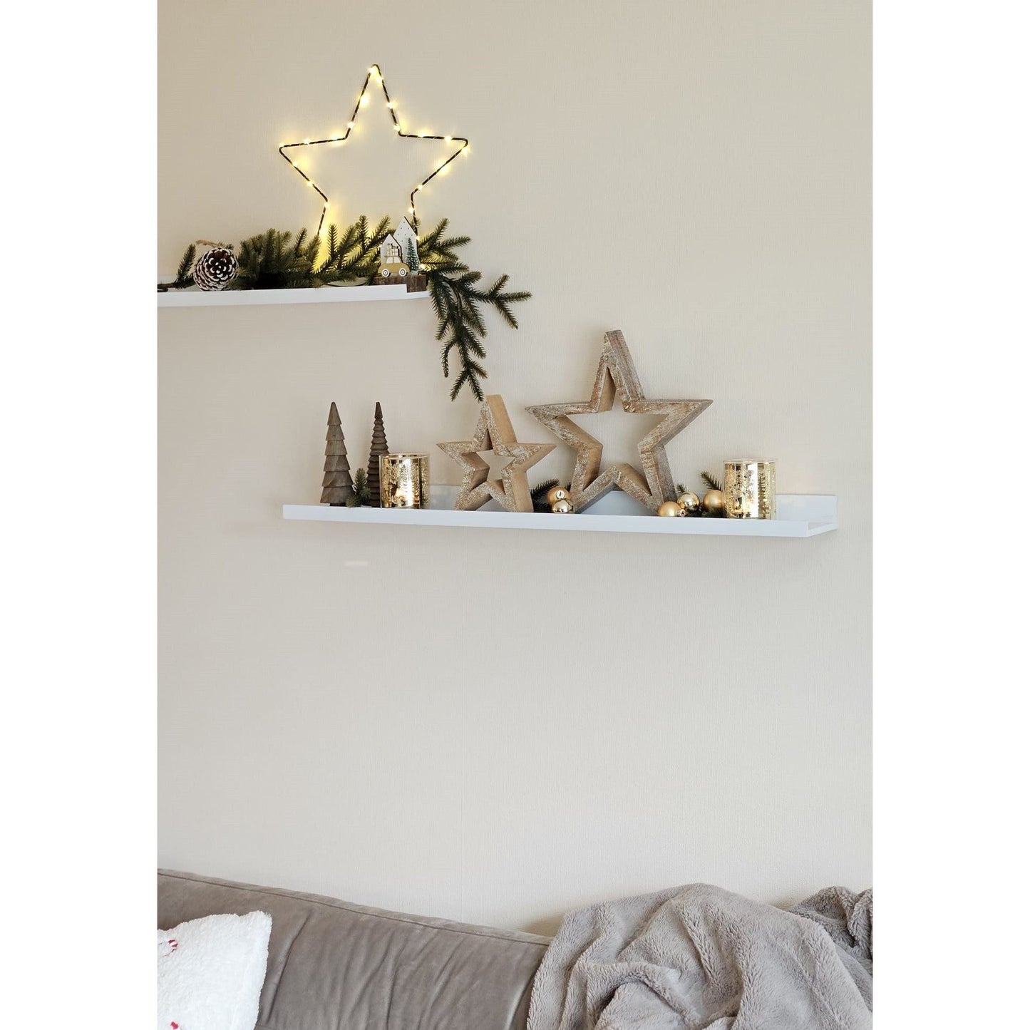 Fotoleiste Bilderleiste Schweberegal Holzregal Wandregal Bücherregal Wandboard