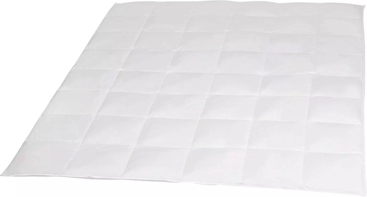 B-flokks teppi/sæng/rúmföt úr bómullarefni úr Bæheimsskógi, 135 x 200 cm, létt, náttúrulegt