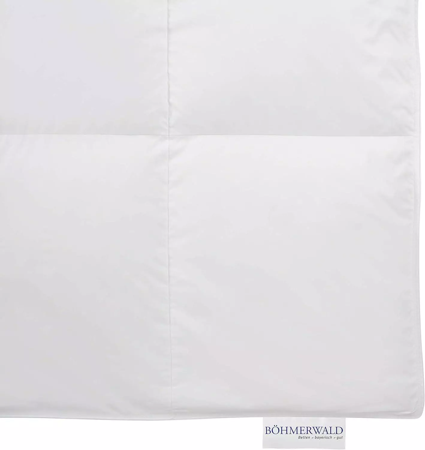 B-flokks teppi/sæng/rúmföt úr bómullarefni úr Bæheimsskógi, 135 x 200 cm, létt, náttúrulegt