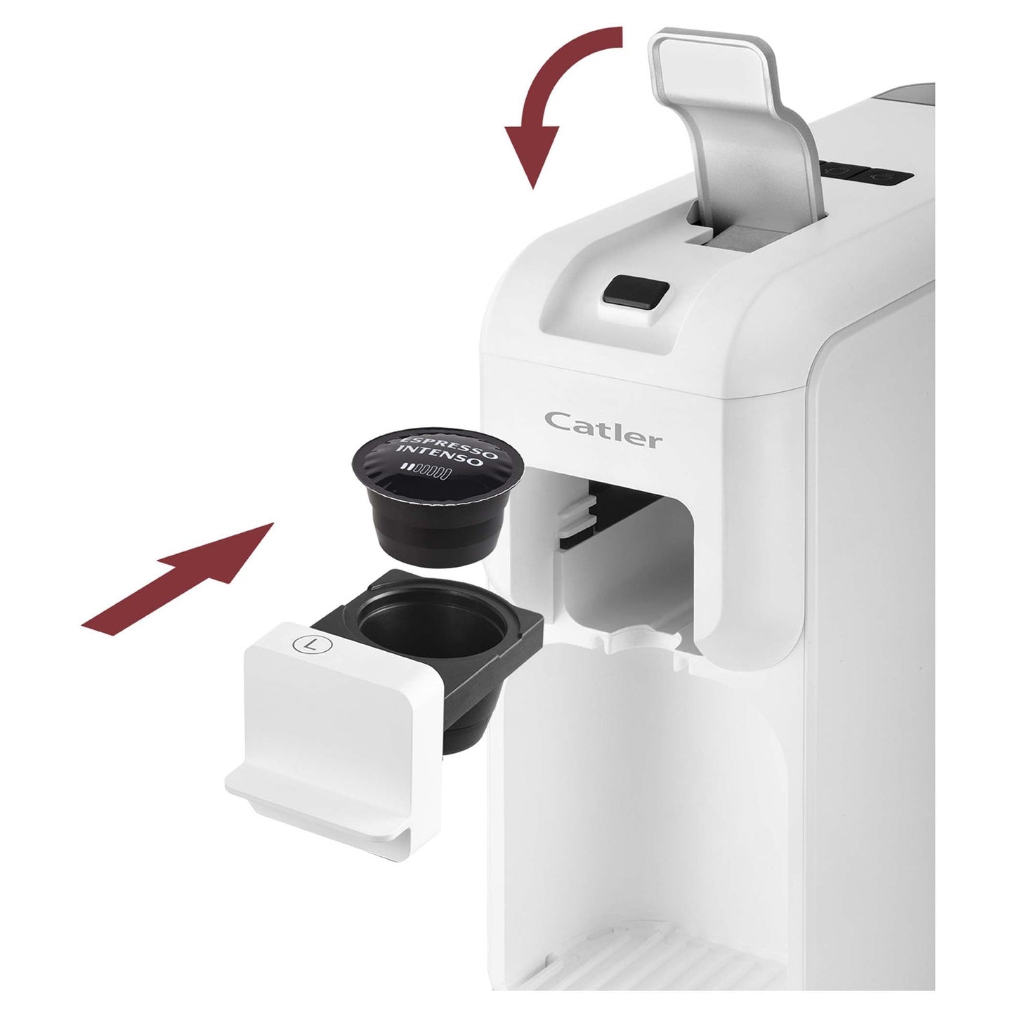 Catler ES 701 Porto BH Capsule Coffee Machine – Compact & Versatile