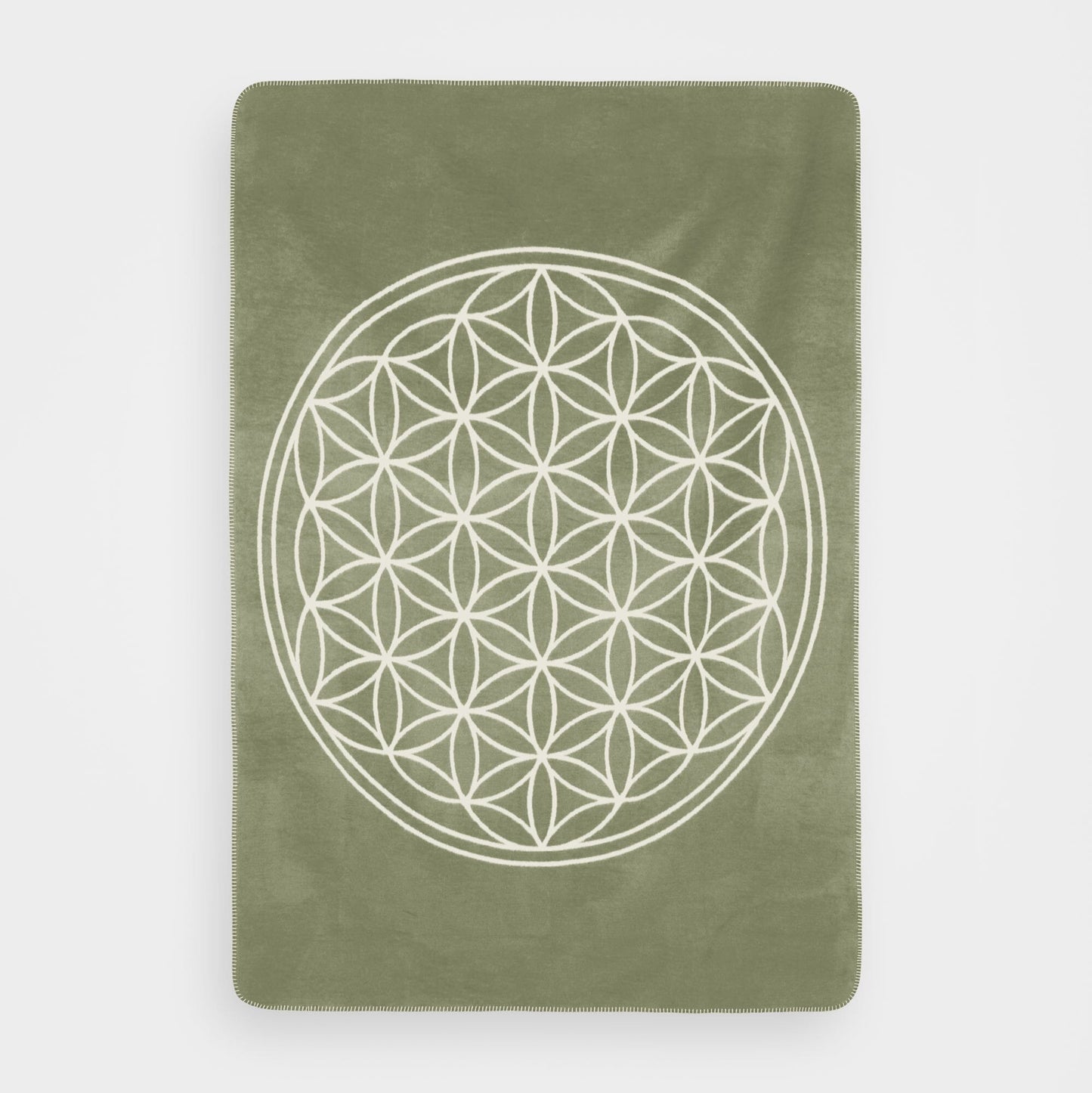 Yogadecke Blume des Lebens - regional hergestellt