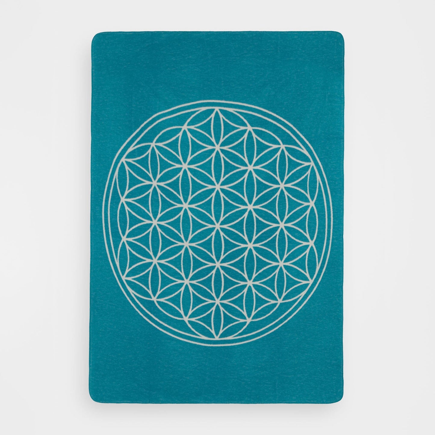 Yogadecke Blume des Lebens - regional hergestellt