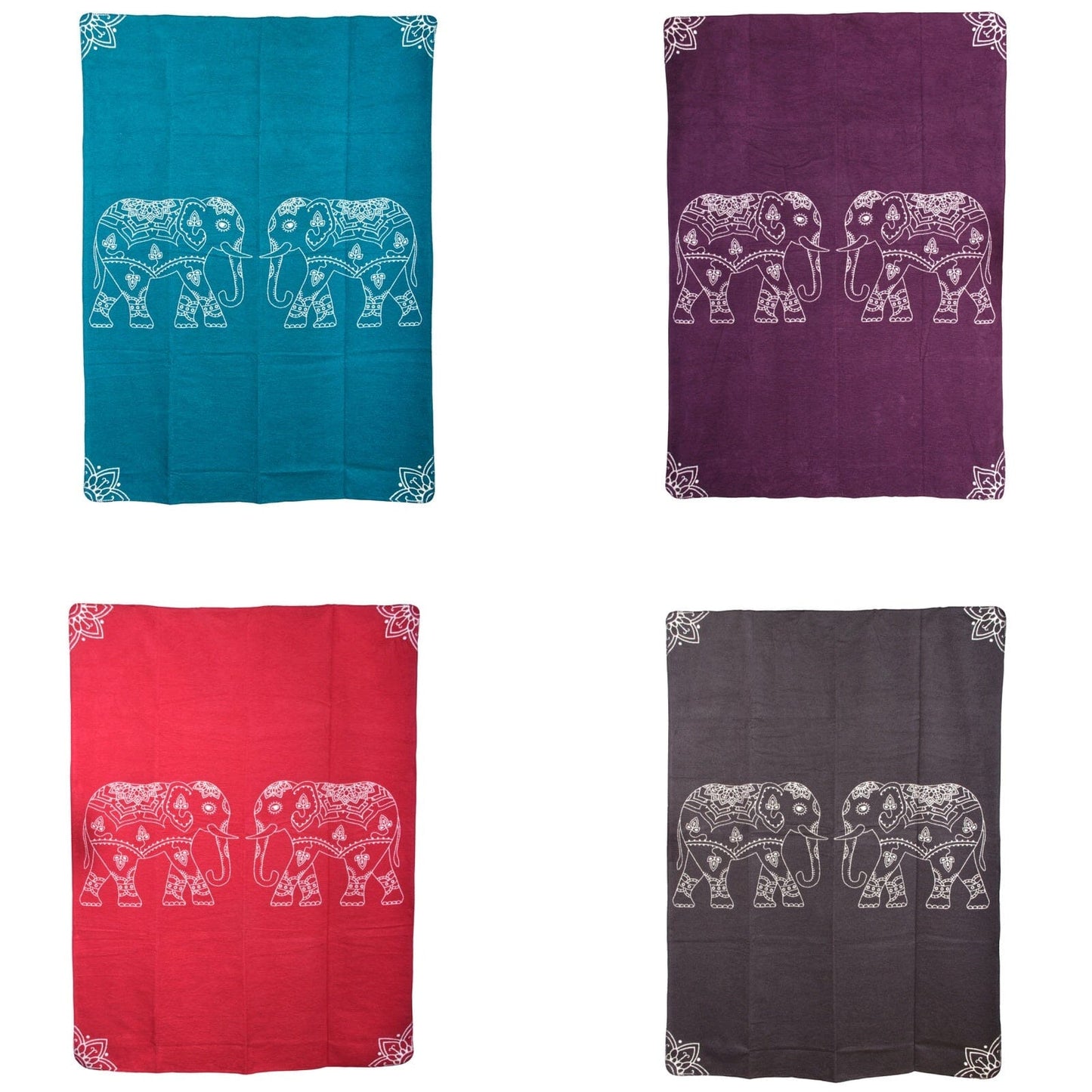 Yogadecke Elefanten - regional hergestellt