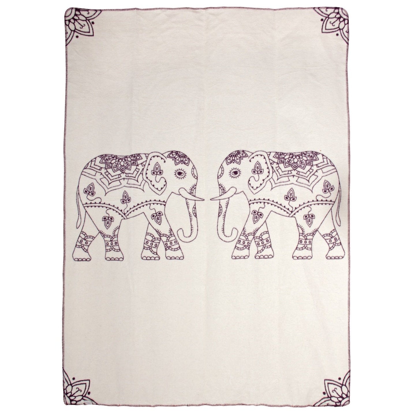 Yogadecke Elefanten - regional hergestellt