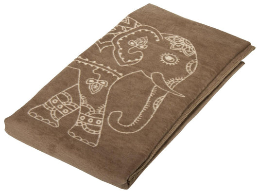 Yogadecke Elefanten - regional hergestellt