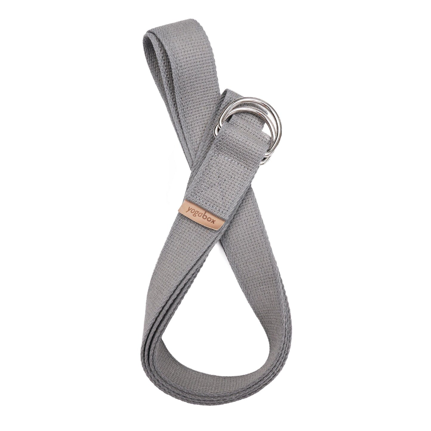 Yogagurt mit Verschluss aus zwei D-Ringen - regional hergestellt