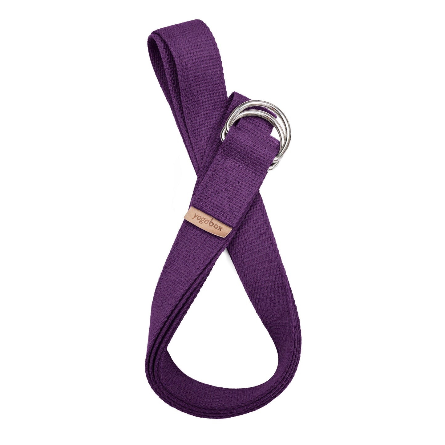 Yogagurt mit Verschluss aus zwei D-Ringen - regional hergestellt