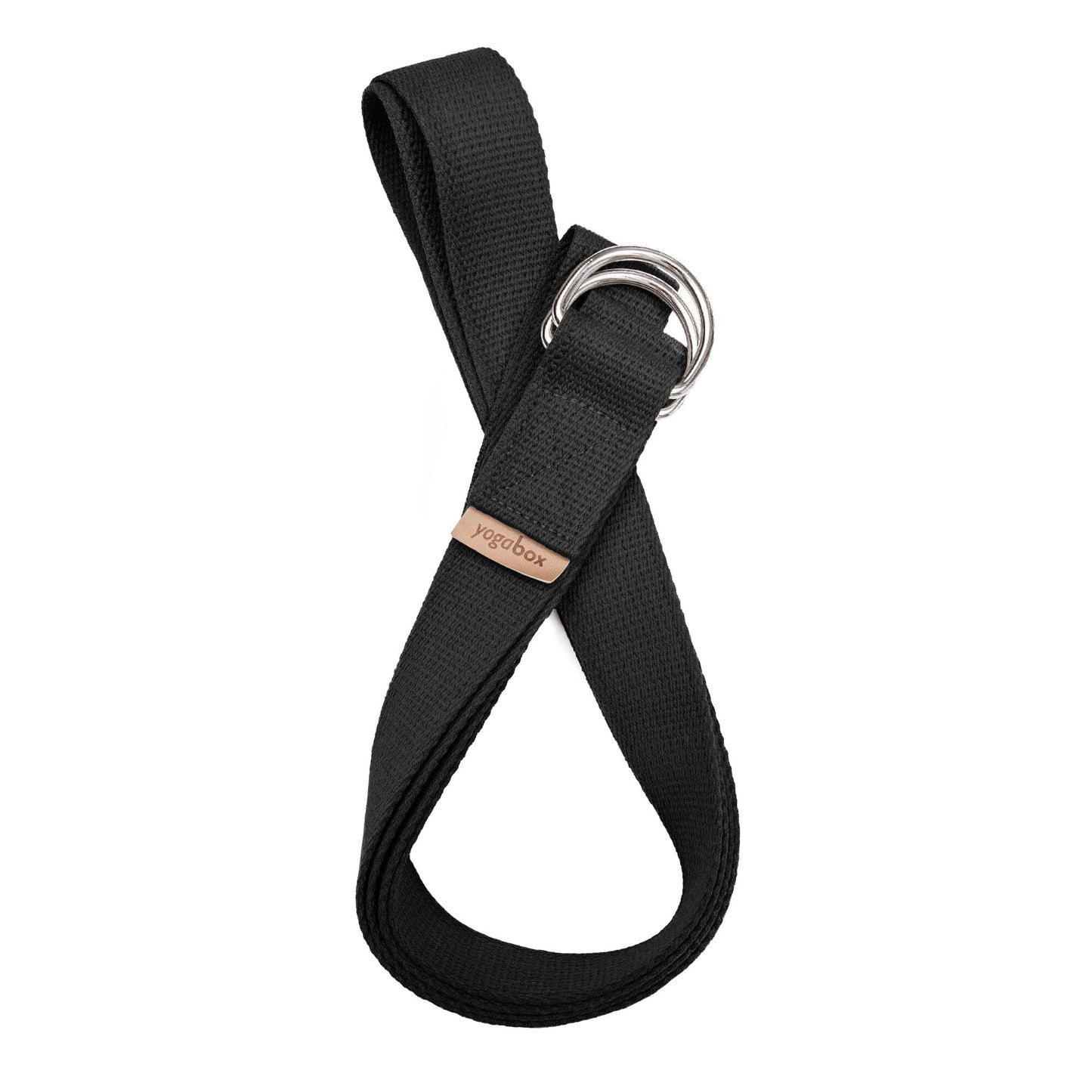 Yogagurt mit Verschluss aus zwei D-Ringen - regional hergestellt