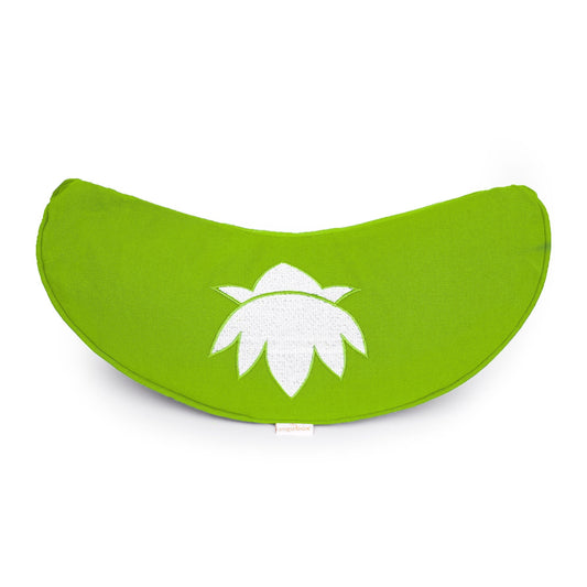 Yogakissen Halbmond BASIC Lotus Stick weiß