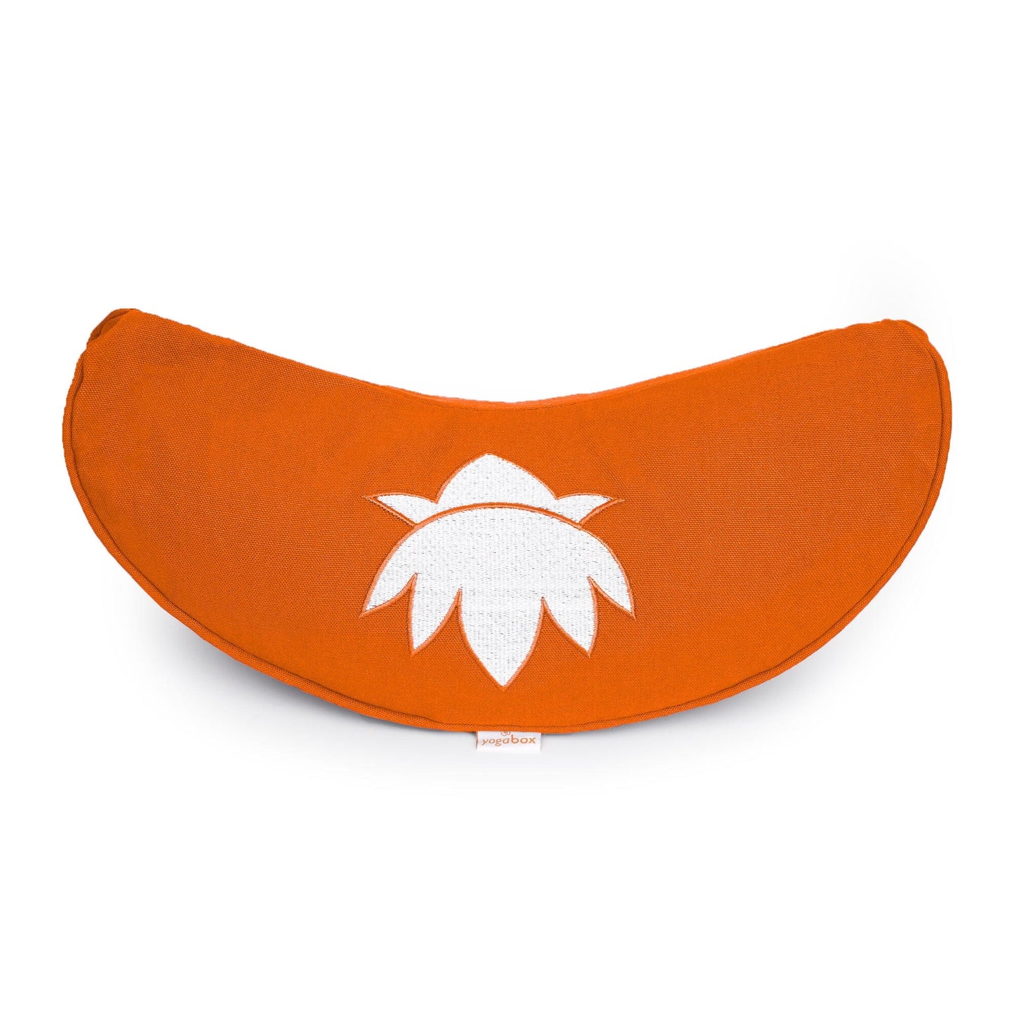 Yogakissen Halbmond BASIC Lotus Stick weiß