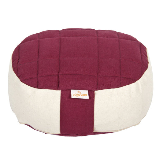 Yogilino® Reise Meditationskissen mini oval Premium