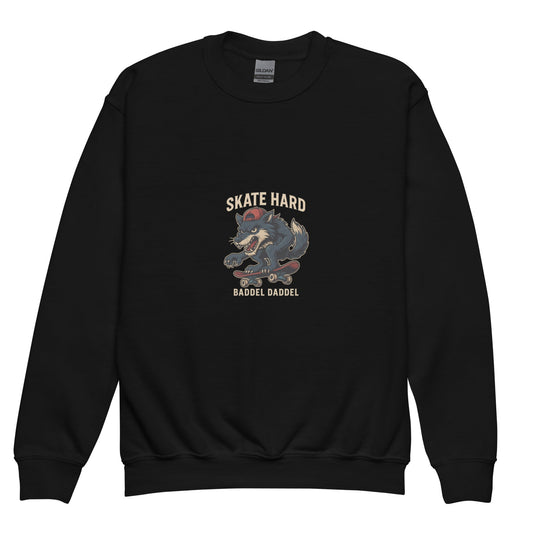 Pullover Werwolf Skater – Cool, kraftvoll & wild im Baddeldaddel Design!