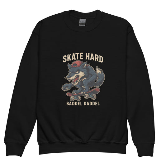 Pullover Werwolf Skater – Stark, wild & gemütlich im Baddeldaddel Design!