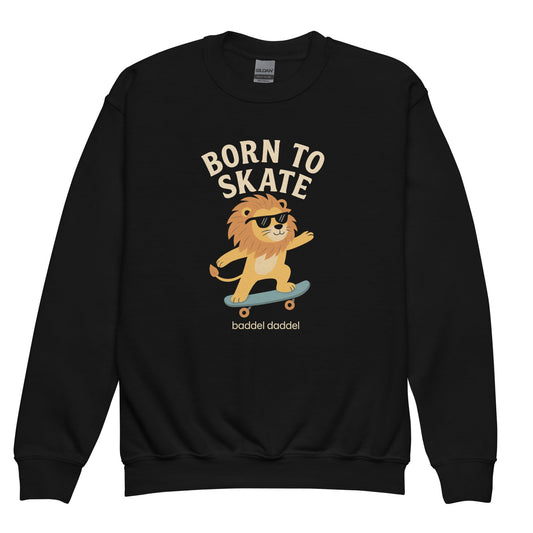 Pullover Skaterlöwe – Mutig, bequem & stylisch im Baddeldaddel Design!Pullover Skaterlöwe – Mutig, bequem & stylisch im Baddeldaddel Design!